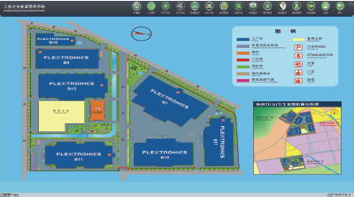 介绍工厂地图信息,直接关联设备状况,快速定位设备的地理及运行状况