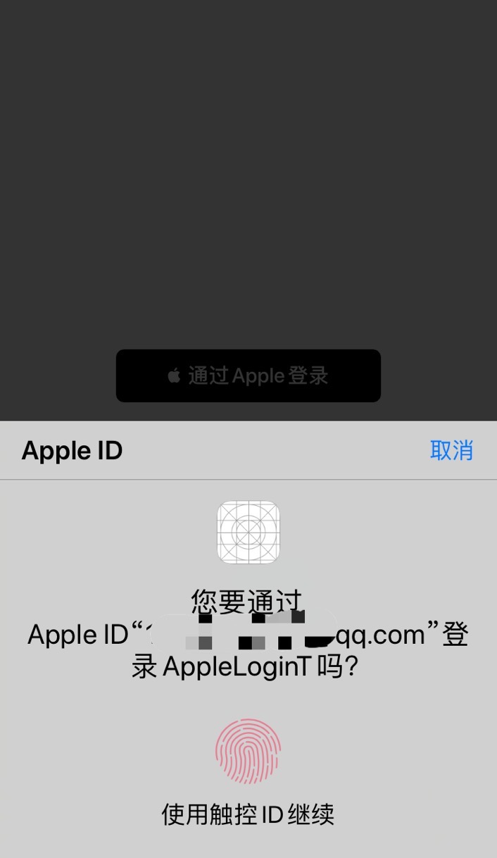 ios苹果登陆授权appleidsignin