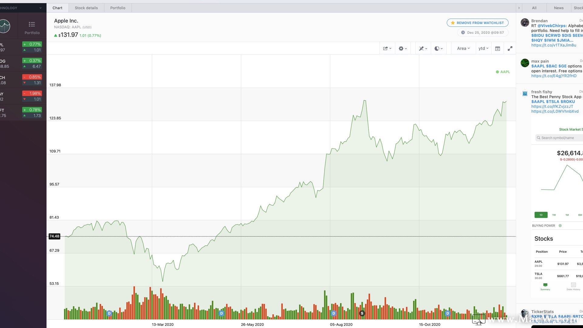 stockfolio for mac(实时股票行情软件)