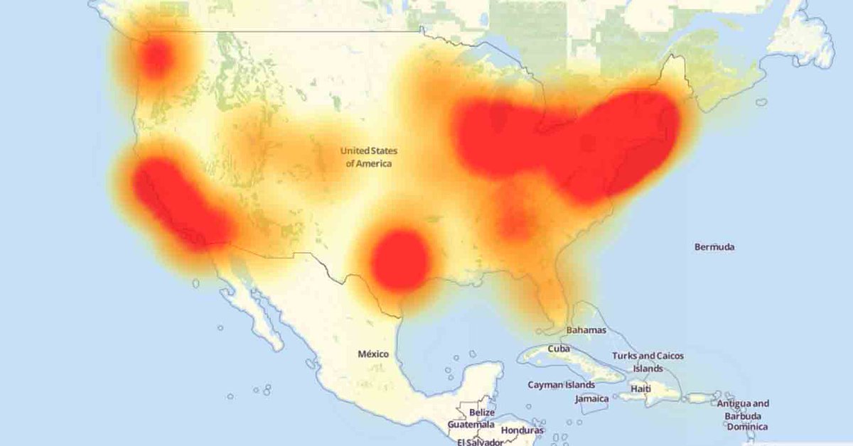 全美互联网遭大规模网络攻击 半个美国网络瘫痪