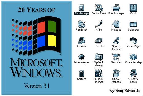 外媒速递:windows 3.1——微软发展历程中的一座丰碑