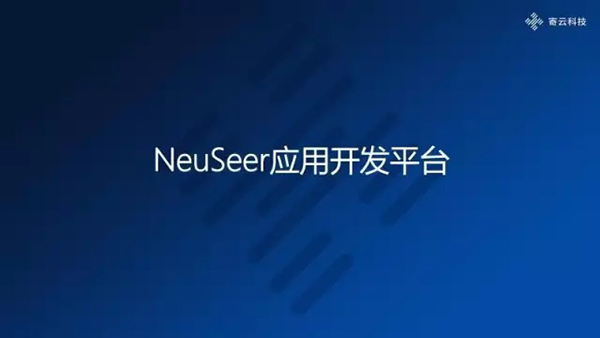 NeuSeer应用开发平台