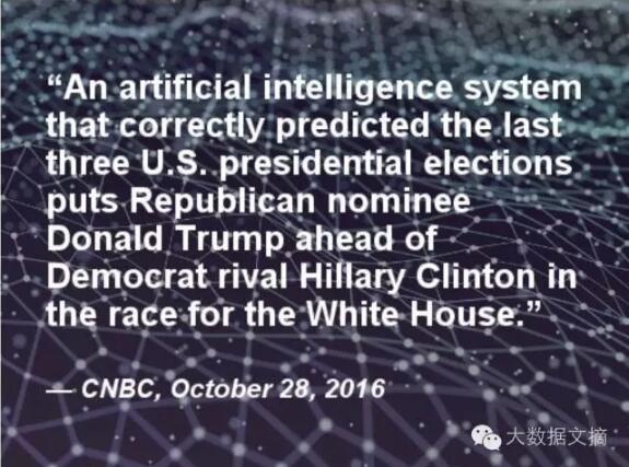 美国总统选举的人工智能系统
