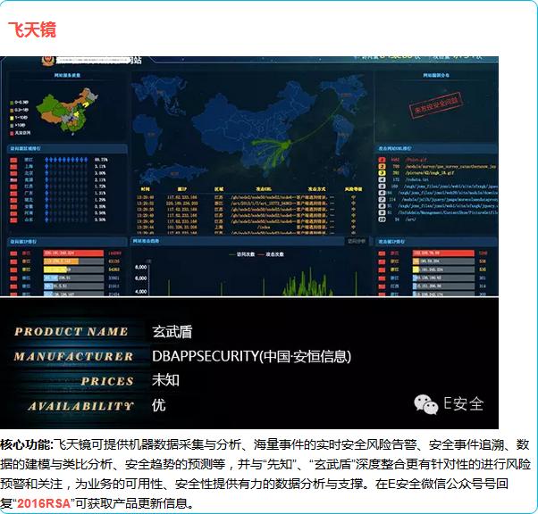 RSA 2016大会热门安全产品汇总