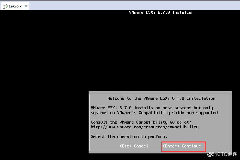 VMware ESXi 6.7安装过程介绍_ 6.7 _25
