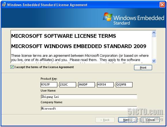 Lzg Ad Windows Embedded Standard 安装说明 雷志刚博客 51cto博客