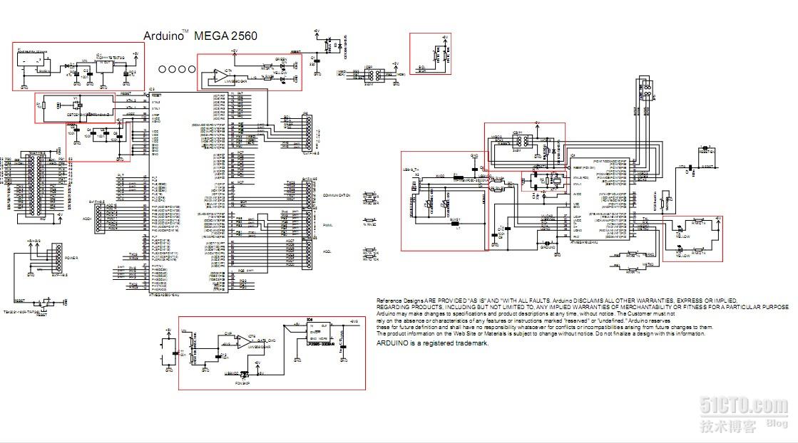 Схема ардуино mega 2560