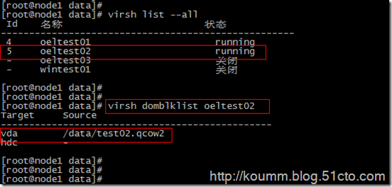 kvm虚拟化学习笔记(十二)之kvm linux虚拟机在线扩展磁盘_kvm