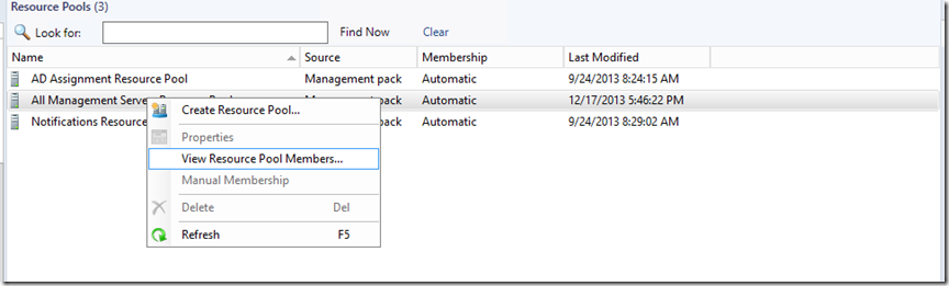 Scom 12 中的资源组 Resource Pool Yoke Home 51cto博客