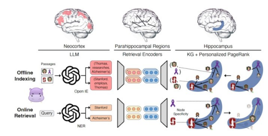 HippoRAG如何从大脑获取线索以改进LLM检索-AI.x社区