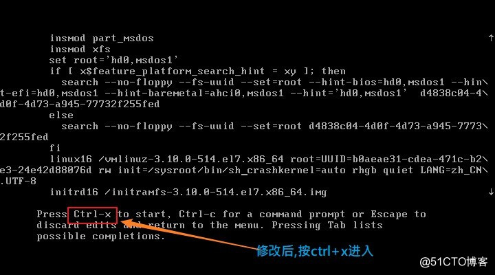 Linux学习笔记(七)---CentOS7单用户模式