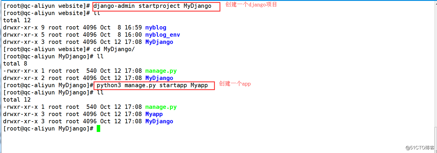CentOS7下部署Python3+Django+uwsgi+Nginx