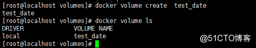 docker data volume loading using