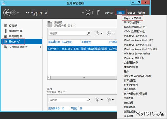 instalación de Windows Server 2012 R2 Hyper-V