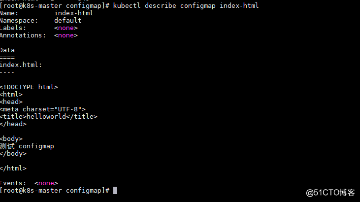 k8s使用ConfigMap配置mysql和nginx （13）
