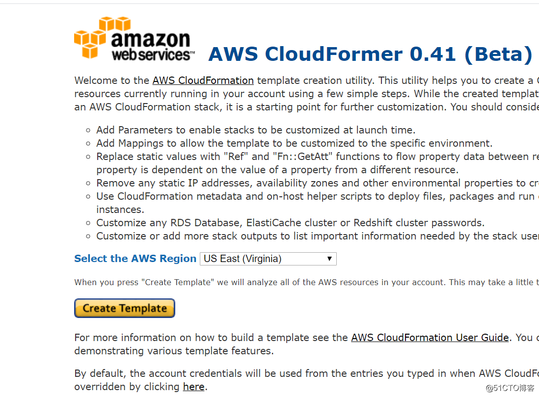 AWS Cloudformer