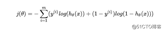 Why logistic regression loss function negated
