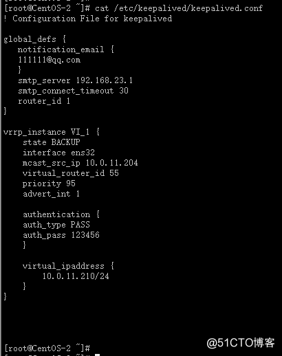 keepalived结合nginx状态检测脚本实现对web服务器集群的高可用