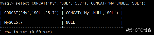 数据库之MySQL函数（一）
