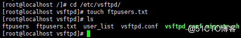 Linux文件服务器Vsftpd安装