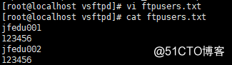 Linux文件服务器Vsftpd安装