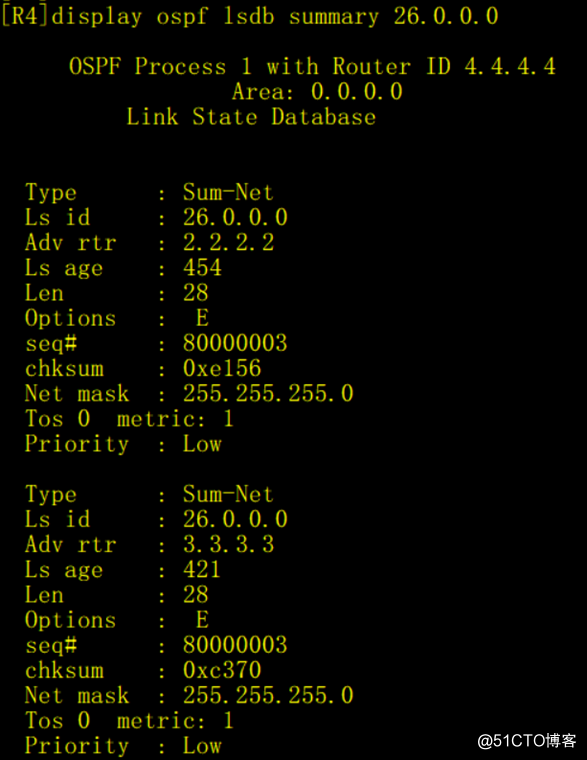 精通企业网中必会的OSPF协议-summary-LSA（LSA-3）