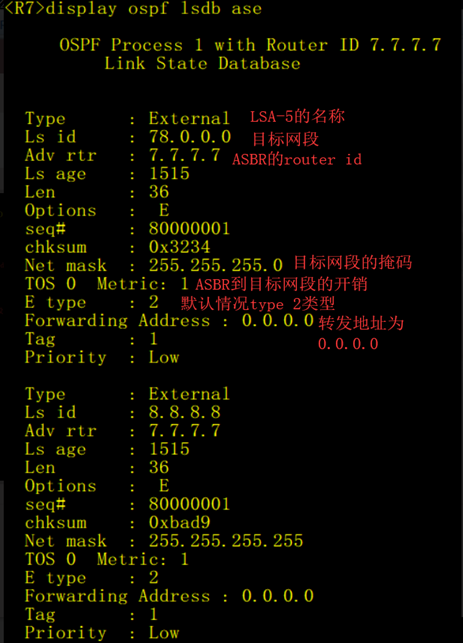 精通企业网中必会的OSPF协议-外部路由（LSA-4和LSA-5）