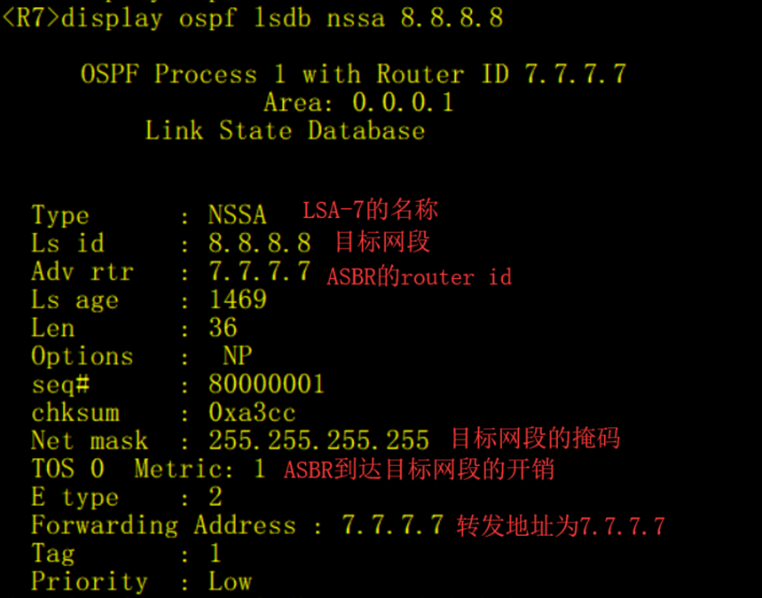 OSPF的特殊区域和其他特性