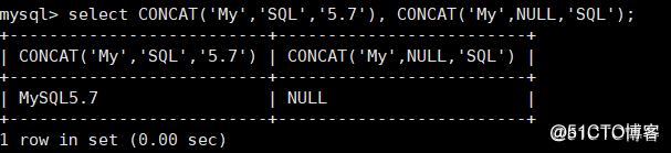 MySQL数据库函数(一)