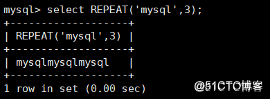 MySQL数据库函数(一)