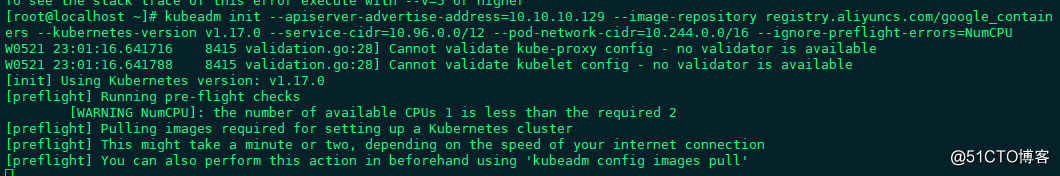 kubernetes(kubeadm)集群的安装问题总结