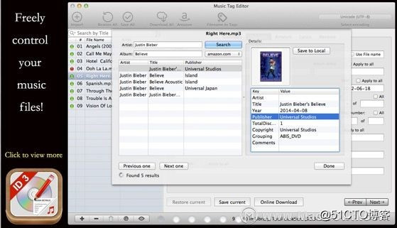 Music Tag Editor 2 Mac(音频标签编辑器)