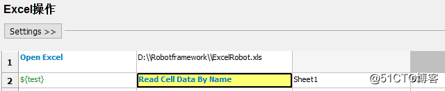 Robotframework读取Excel文件
