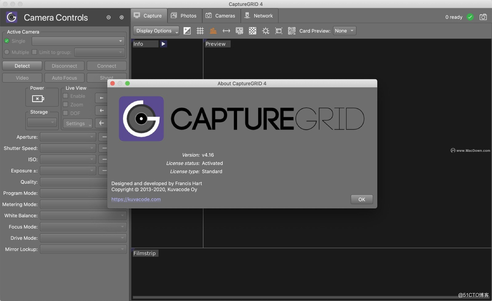 CaptureGRID for Mac(摄像机控制软件)