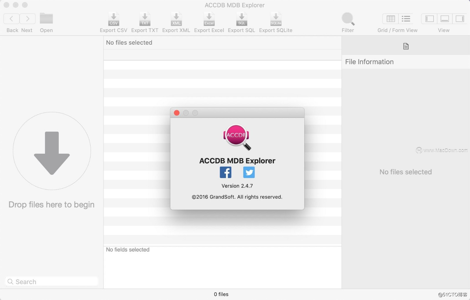 ACCDB MDB Explorer for mac(数据库查看器)