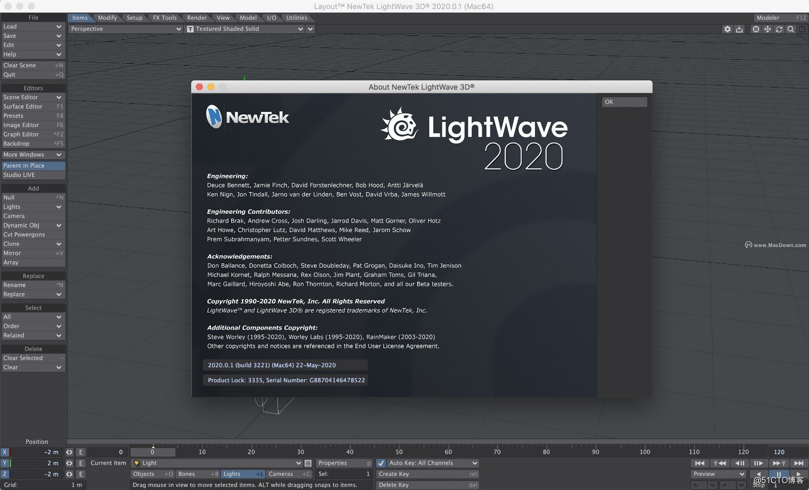 LightWave 3D 2020 for Mac(三维动画制作软件)