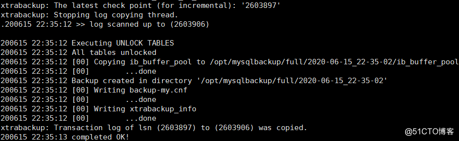 xtrabackup 实现MySQL数据库备份