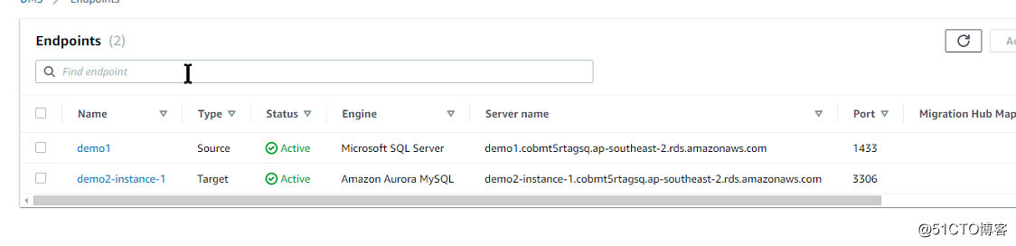 AWS 迁移MSSQL 数据库到 Aurora