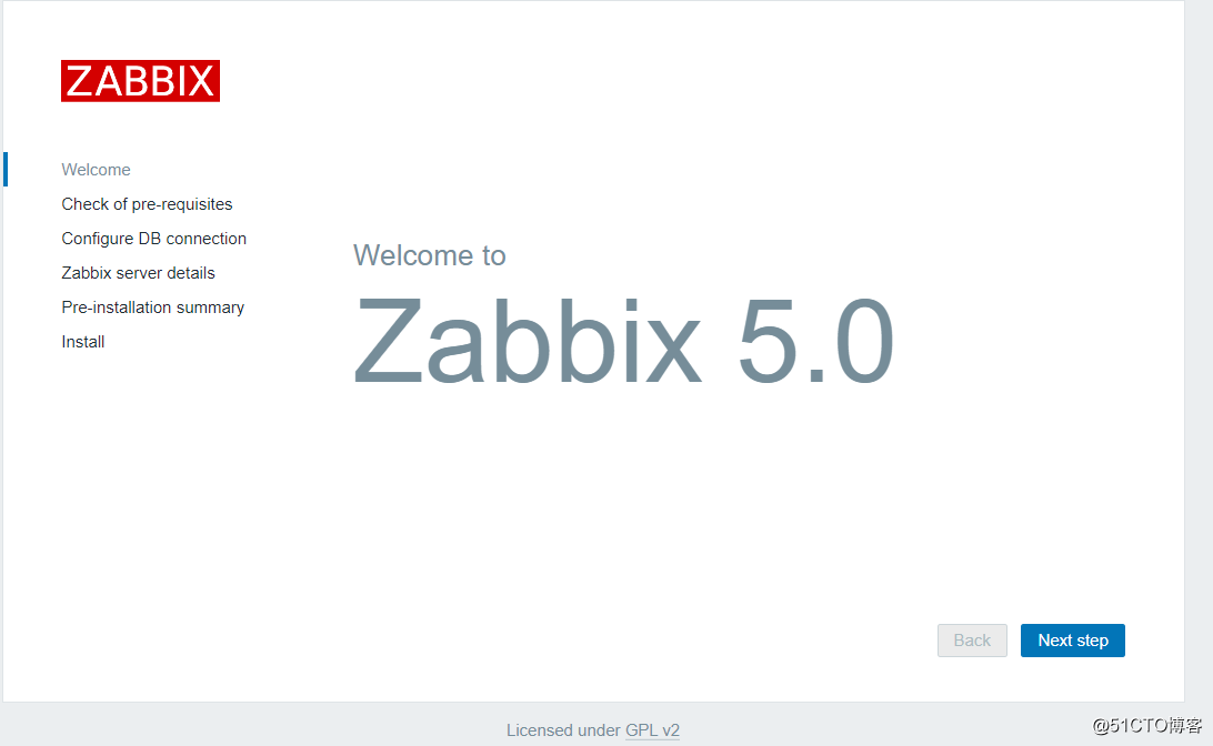 5分钟快速部署zabbix5.0