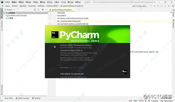 JetBrains PyCharm2020中文版