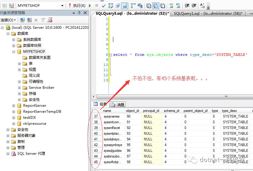 Sql Server之旅——第一站 那些给我们带来福利的系统视图 