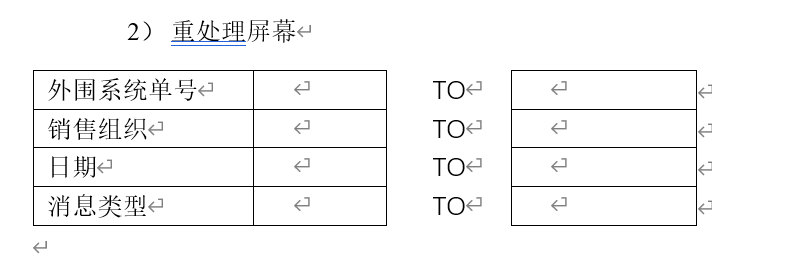 SAP SD实施笔记-销售订单接口