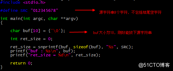 [C++ Notes] The meaning of the return value of snprintf() function
