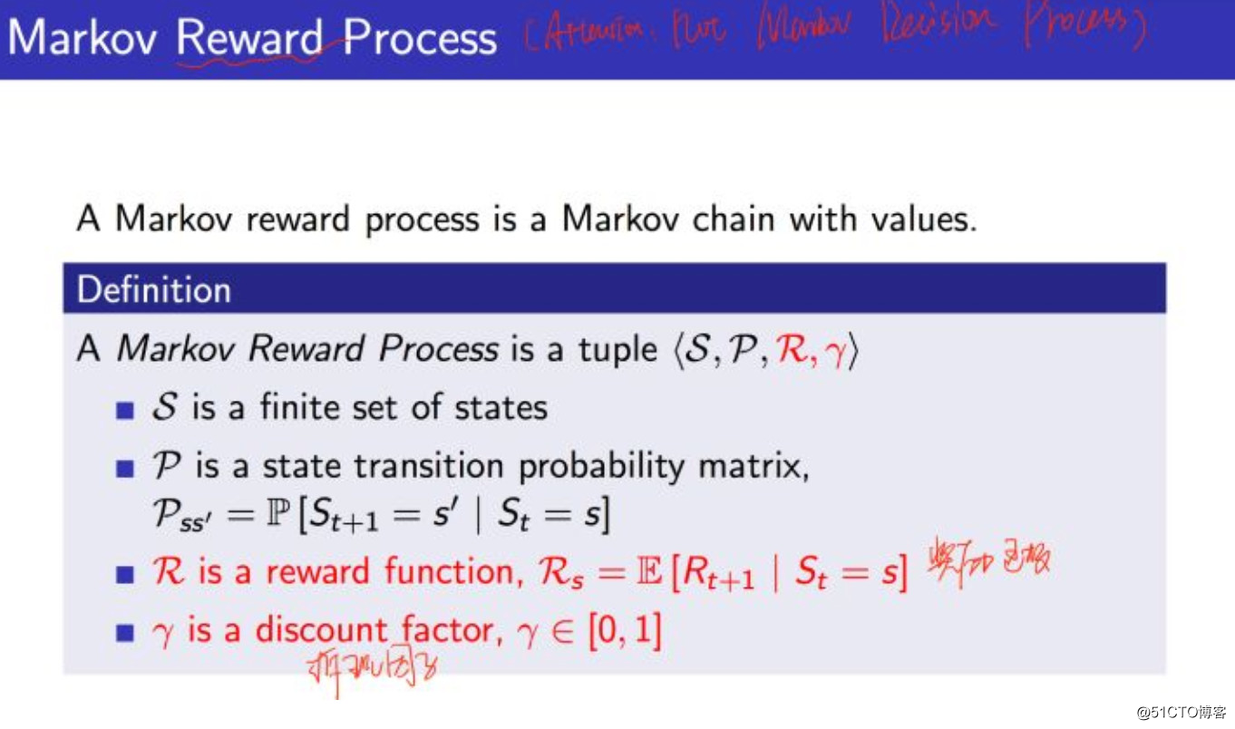 Markov Reward Process (Markov Reward Process)