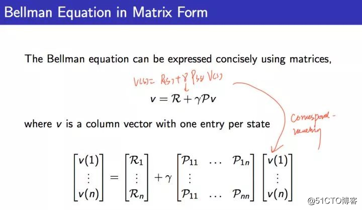 【強化学習】マルコフ決定過程のベルマン方程式