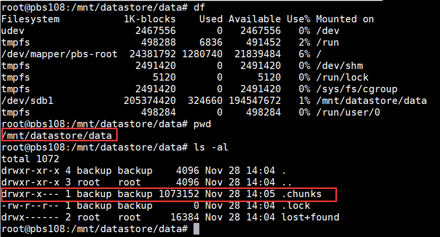 PBS(proxmox backup server)尝鲜记