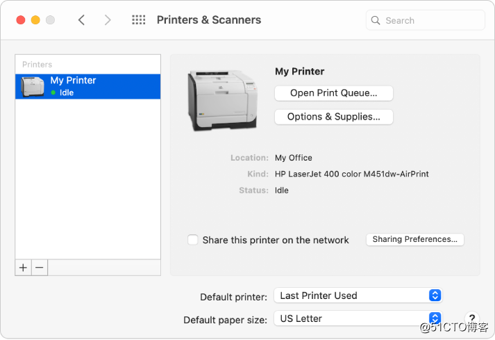 How to update the printer software on Apple/Mac?