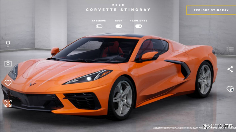 Real-time 3D rendering car configurator-3DCAT real-time rendering cloud platform