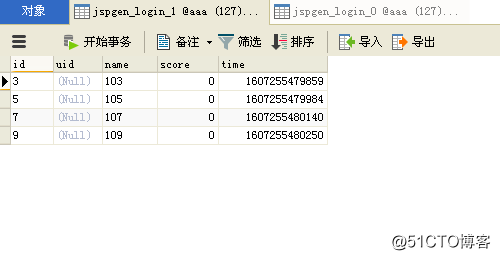 Réaliser une segmentation horizontale des données basée sur JSPGenFire: sous-table de base de données interne, sous-table de sous-base de données