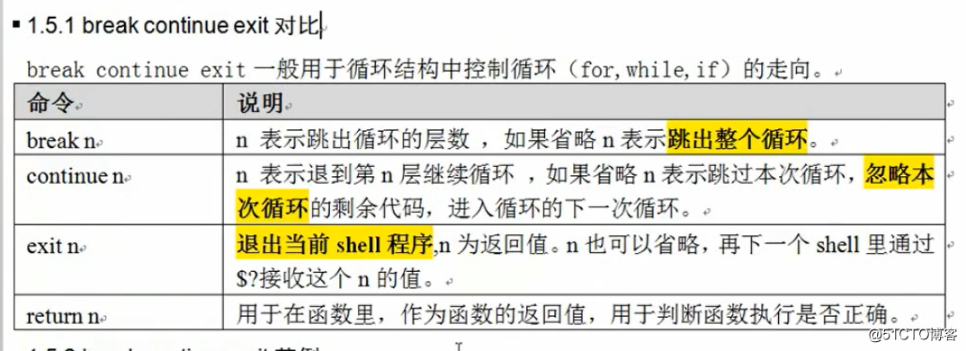 shell脚本之 分支与循环结构  if case while  for